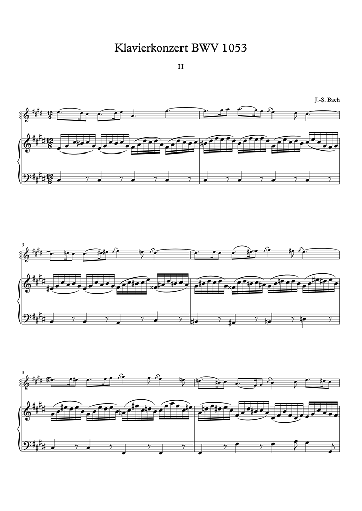 Siciliana CLC4 Sheet music for Piano, Oboe (Solo)