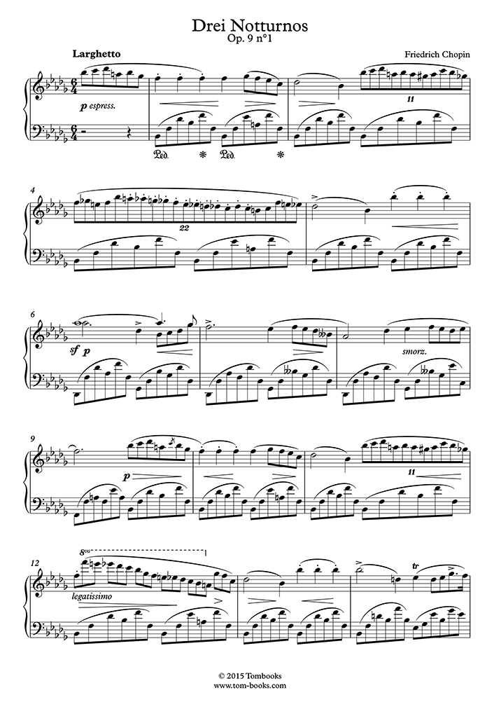 chopin- nocturne, op. 9 no. 1 in b-flat minor analysis