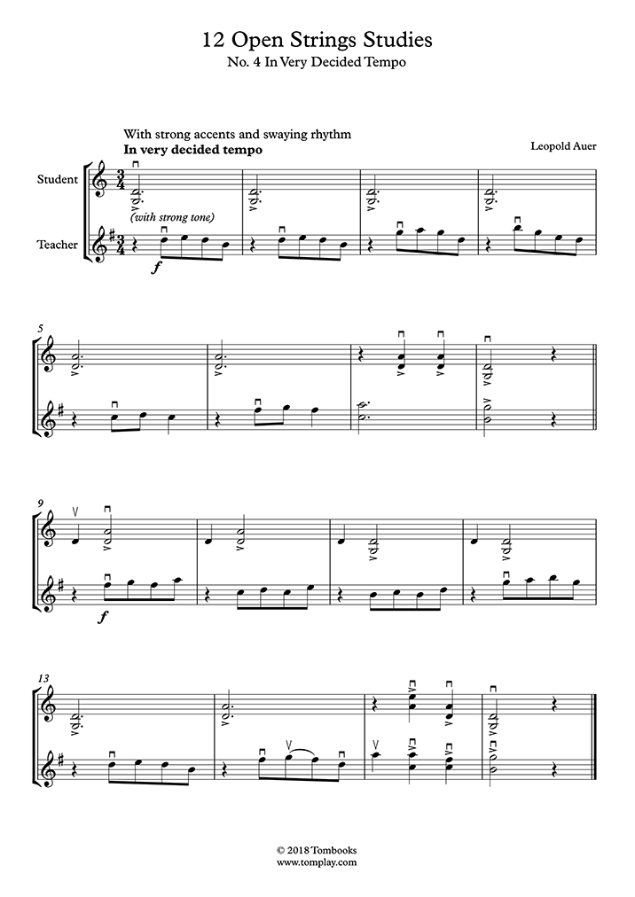 Leopold Auer - Free sheet music to download in PDF, MP3 & Midi