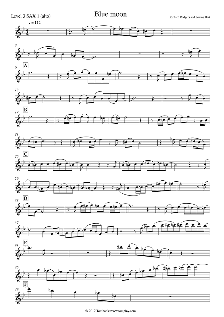 Partitions Numériques de Michael Buble pour Saxophone Alto