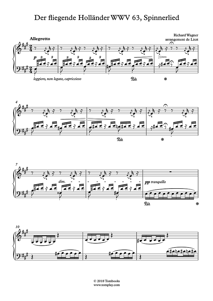 flying free - PDF free sheet music