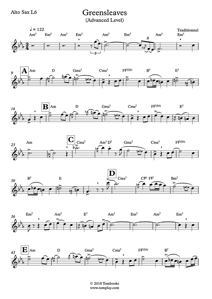 The Wedding Song – Kenny G (ALTO&PIANO) Sheet music for Saxophone