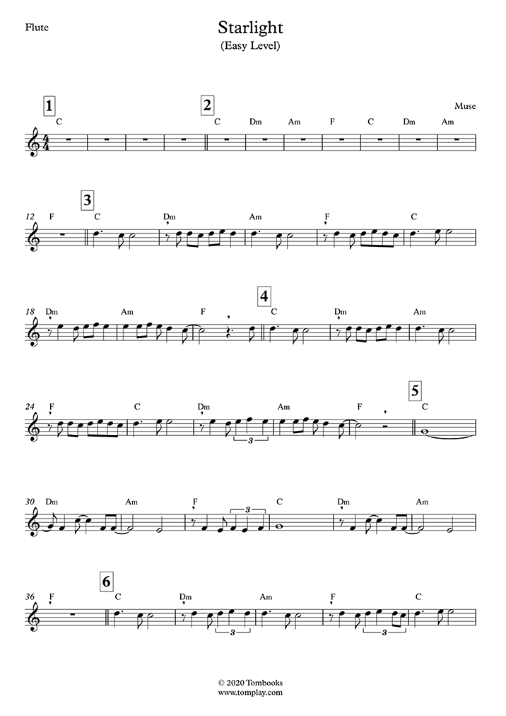 starlight muse kit sheet music