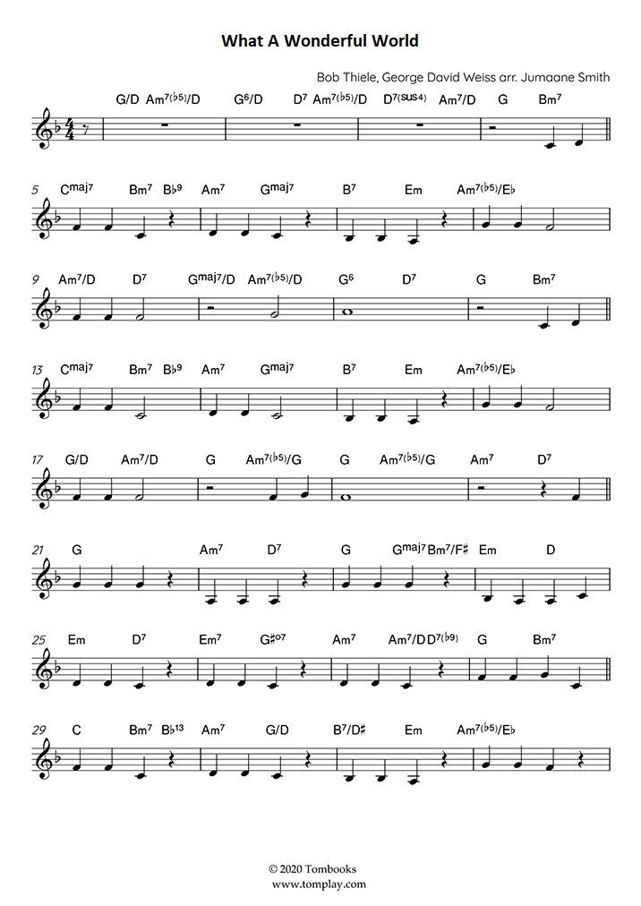 what-a-wonderful-world-beginner-level-louis-armstrong-trumpet-sheet-music