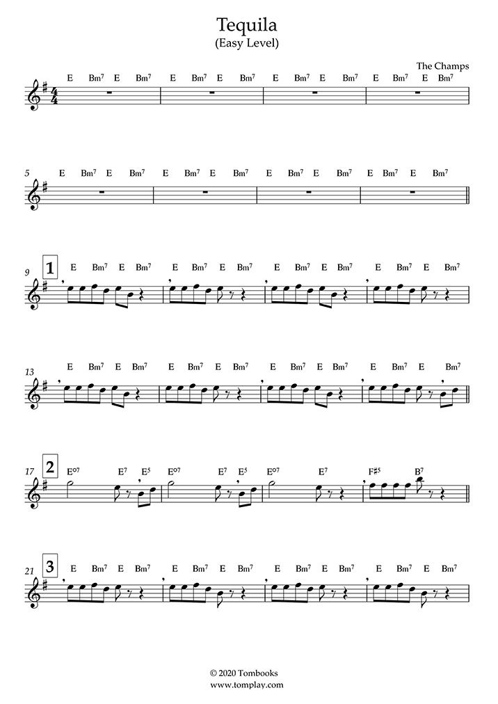 Tequila Alto Sax Sheet Music Ubicaciondepersonascdmxgobmx