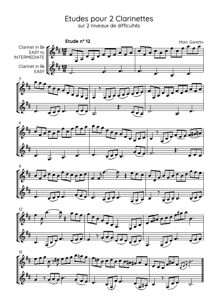 Free sheet music Studies Download PDF, MP3 & MIDI