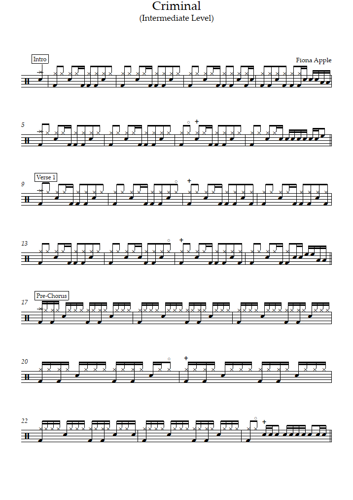 Fiona Apple Paper Bag Sheet Music in G Major (transposable) - Download &  Print - SKU: MN0151113