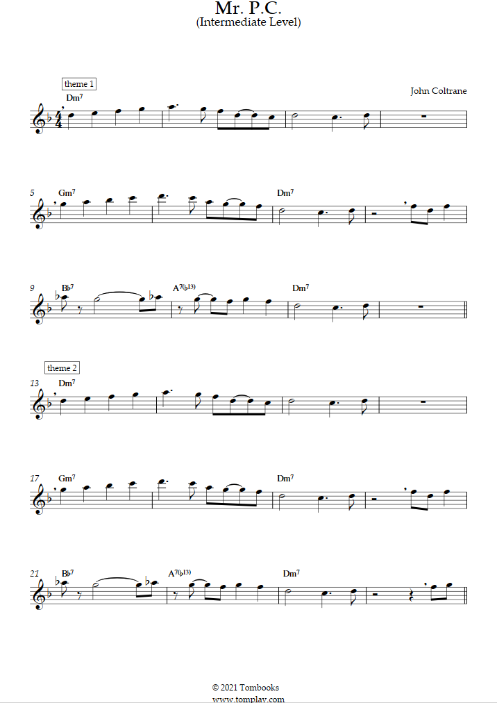 Download Digital Sheet Music Of C For Tenor Saxophone
